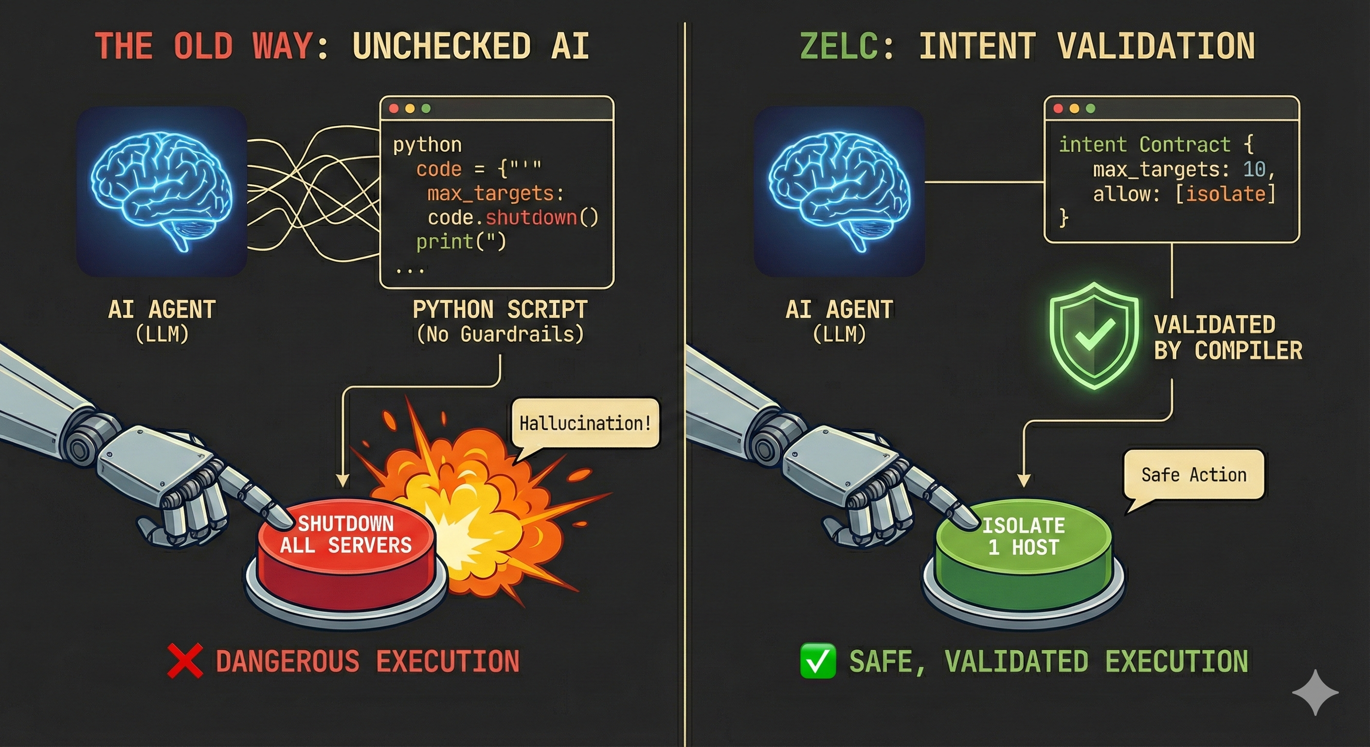 LLM Hallucination Risk Illustration